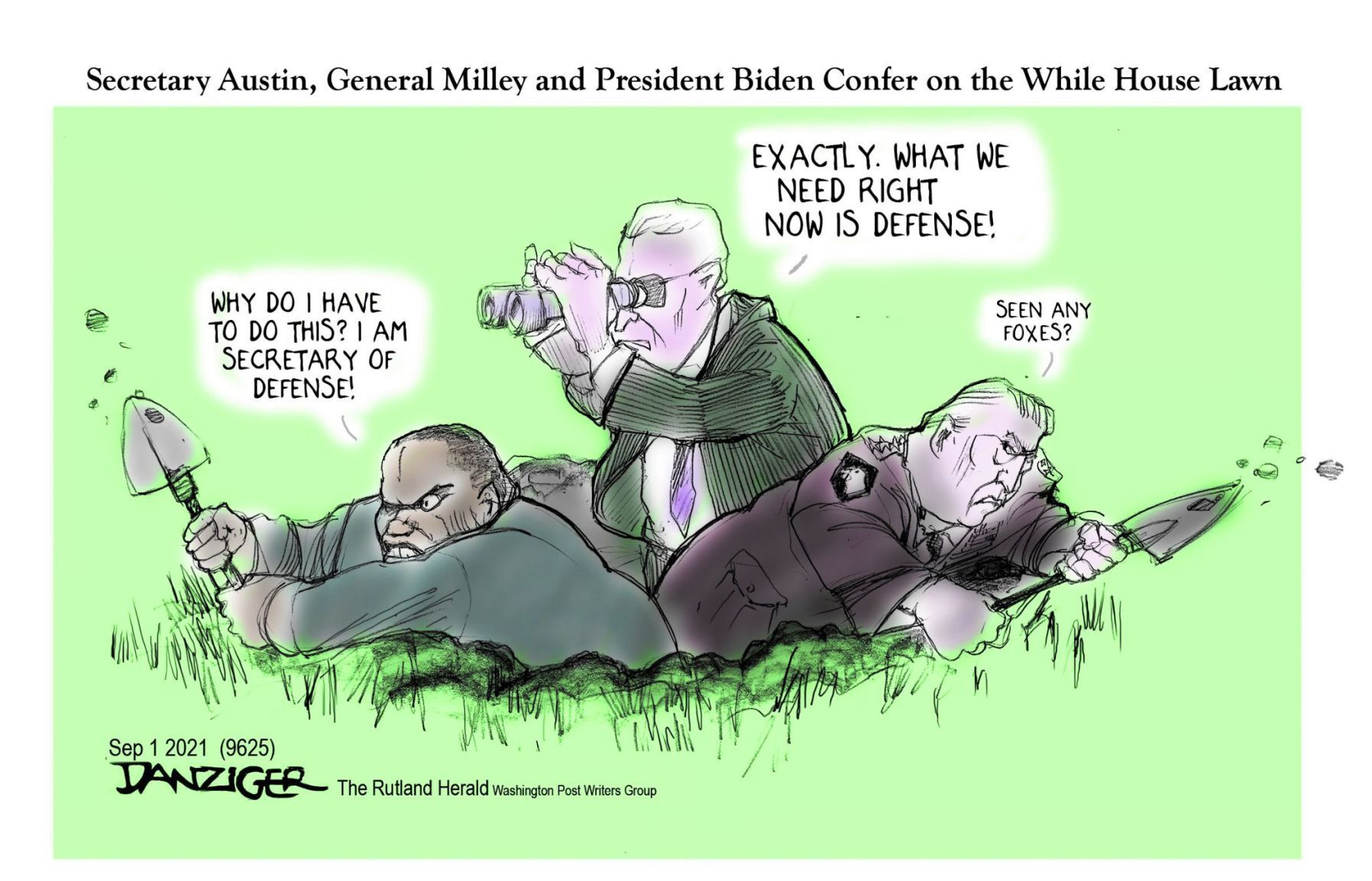 Jeff Danziger cartoon